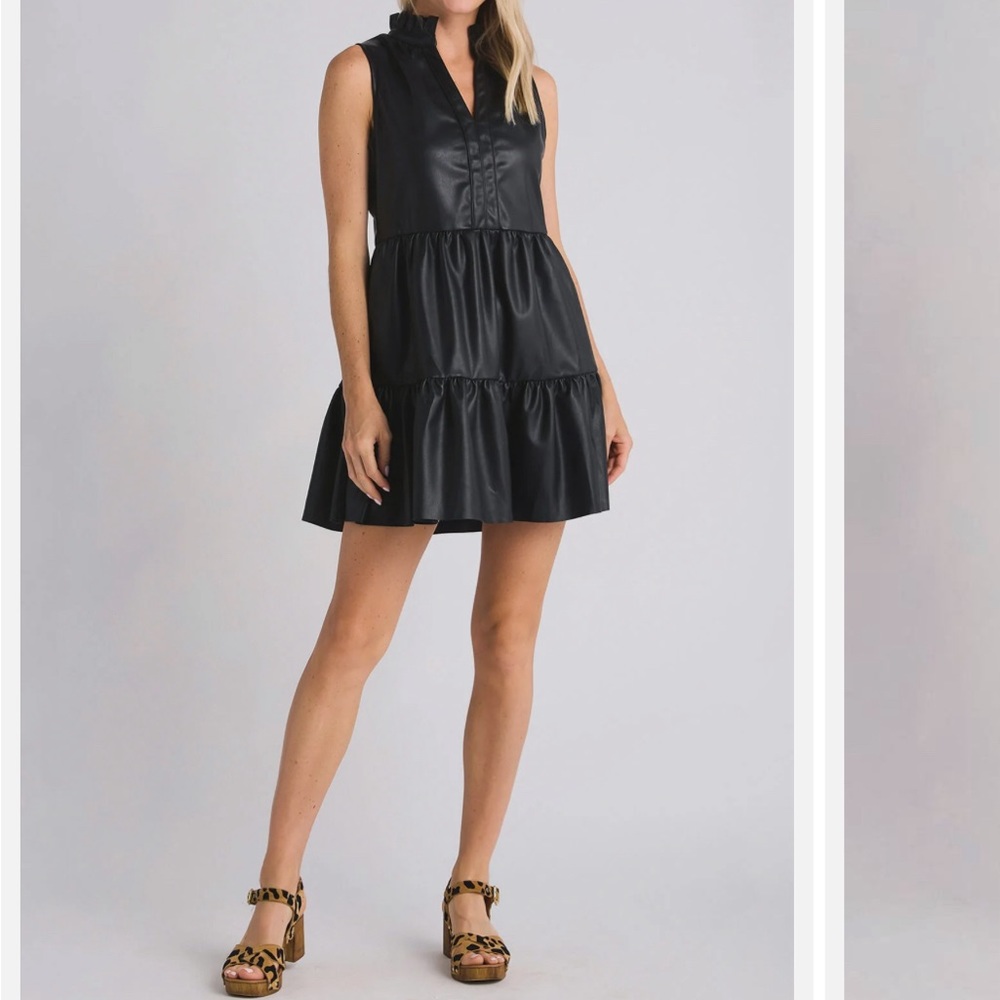 FATE leather dress
